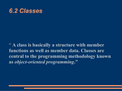 Object-Oriented Design
