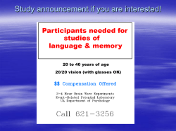 Descriptive and Correlational Research Strategies