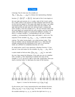 S-Trees - FSU Computer Science