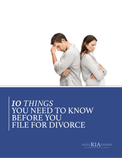 10things you need to know before you file for divorce