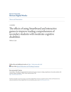 The effects of using Smartboard and interactive games to improve
