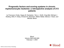 Powerpoint - Blood Journal