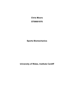 2.5 Sprint Running in Rugby Union