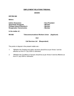112 kb - The Employment Relations Tribunal