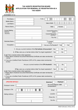 tax agents registration board application for renewal of