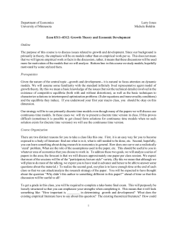 Syllabus - University of Minnesota