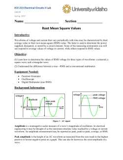 ECE 211 Electrical Circuits Lab I