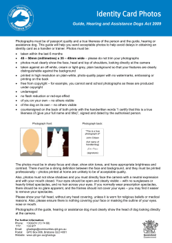 Handler identity cards