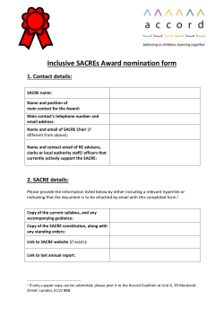 nomination form - Accord Coalition