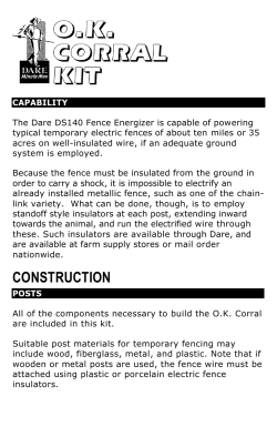 electric fencing - Dare Products, Inc