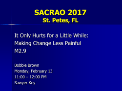 It Only Hurts for a Little While - Change