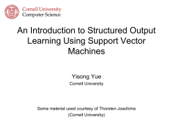 A Support Vector Method for Optimizing Rank-Based
