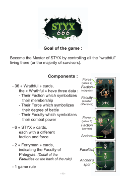 Goal of the game : Components