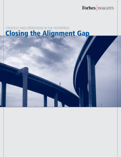 Closing the Alignment Gap