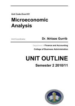 Equipment List for Department of Art