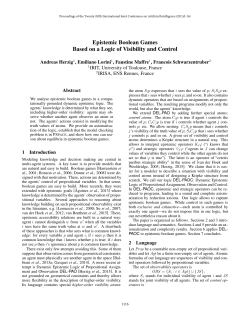 Epistemic Boolean Games Based on a Logic of Visibility and