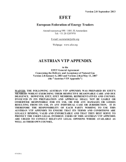 austrian vtp appendix