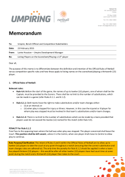 Memorandum