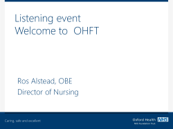 Nursing Strategy - Southern Health NHS Foundation Trust