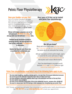 Pelvic Floor Physiotherapy