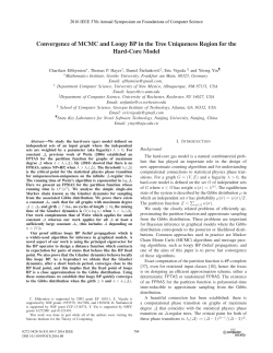 Convergence of MCMC and Loopy BP in the Tree