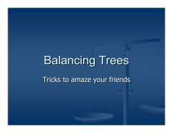 Here are the notes on the balancing trees in PDF