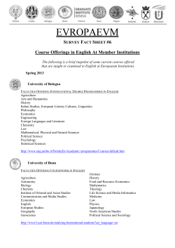 Cours en anglais &agrave; Paris 1