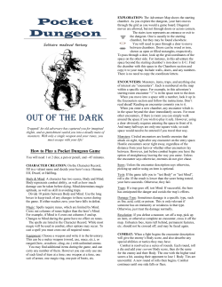 Micro RPG is a role-playing game designed for quick games