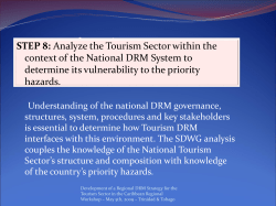 The Sixteen Steps - Caribbean Tourism Organization