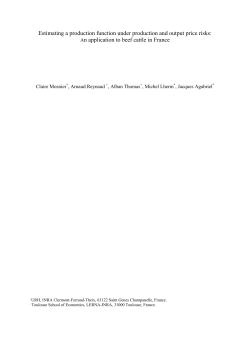 Estimating a production function under production and output price