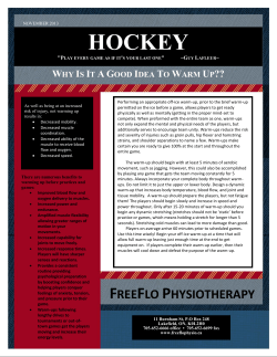 hockey - Freeflo Physiotherapy