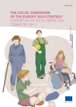 The social dimension of the Europe 2020 Strategy