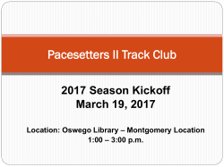 Pacesetters Track Club