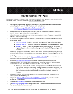 How to Become a FAST Agent