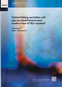 Optimal fishing mortalities with age-structured bioeconomic