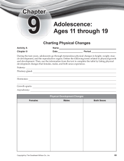 Lifespan Development Workbook