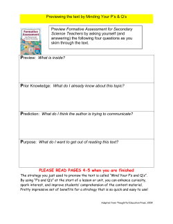 Preview Text P and Q