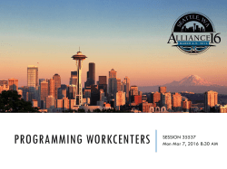 Title of Presentation