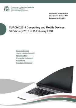 CUACMD2014 Computing and Mobile Devices 16