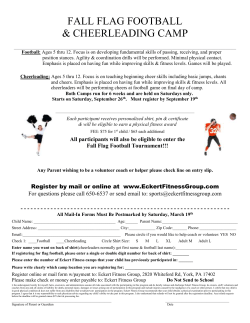 hanover spring flag football