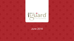 iGuard Induction Presentation
