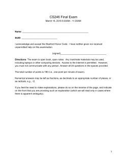 CS246 Final Exam