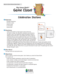 Game Closet - Big Ideas Math
