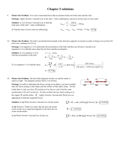 Chapter 5 solutions