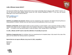 LUSL Officials Guide 2016/17