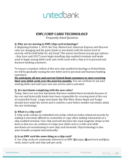 emv/chip card technology