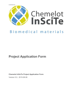 ii. key data and summary of the project proposal