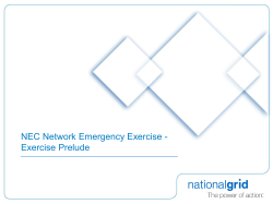 Exercise Prelude