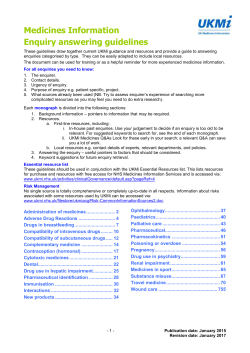 Enquiry answering guidelines 2015