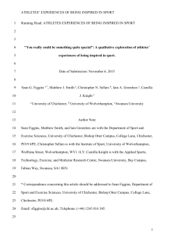 - University of Chichester EPrints Repository